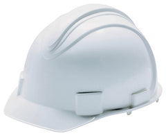 JACKSON SAFETY, 20392, White Charger Ratchet Cap 4 PT 3013362