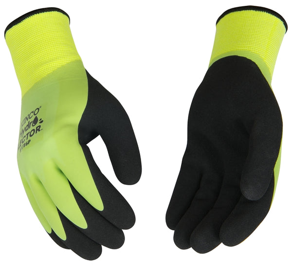 Kinco - Hydroflector Lined Waterproof Latex Work Gloves, Extra Warm, (1786P) 1786P-L