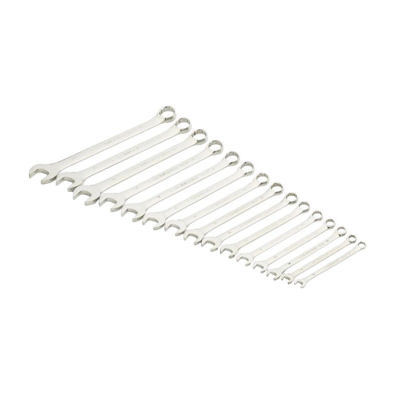 15PC MM 12PT Comb Wrench Set