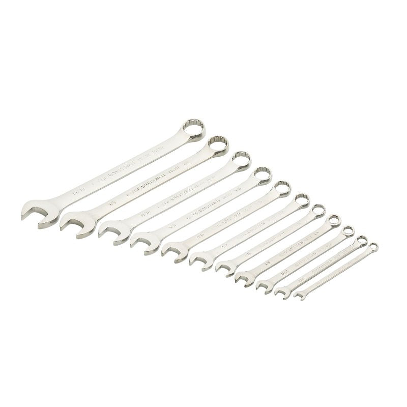 11PC SAE 12PT Comb Wrench Set