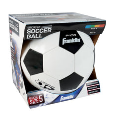 Franklin 6784 Soccerball Competitn Black/White PVC