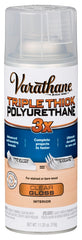 Varathane 318292 Triple Thick Polyurethane Wood Finish Spray, 11.25 oz, Gloss Clear