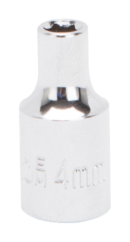 WORLDWIDE SOURCING MT6487862 1/4Dr Std Socket 4mm 6Pt