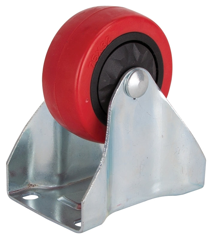 Mintcraft JC-380-G 3" Rigid Plate Pu Caster