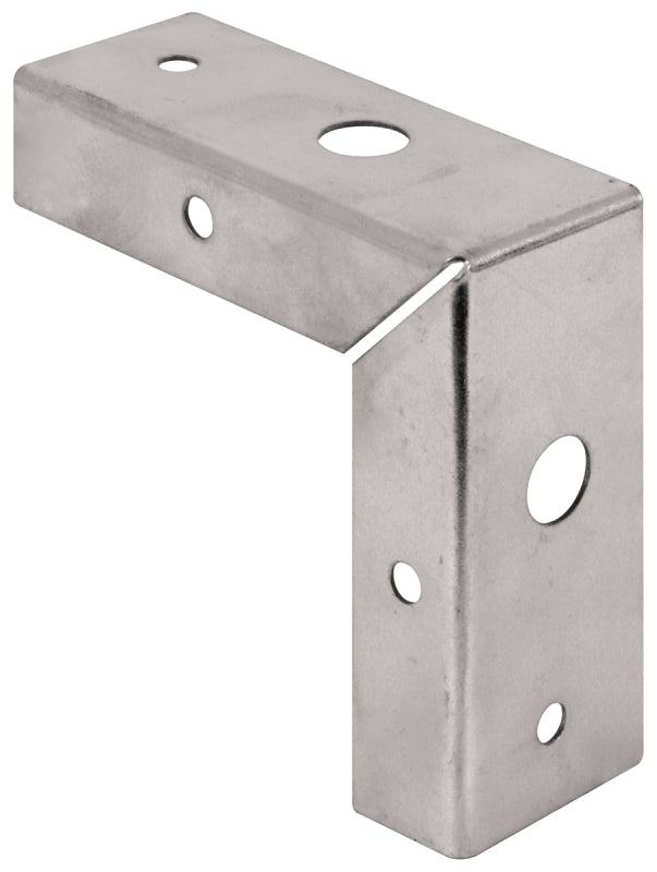 Prime-Line Products N 7195 Bi-Fold Door Corner Repair Bracket, 1-3/8 in., Steel, Zinc Plated (Pack of 2)