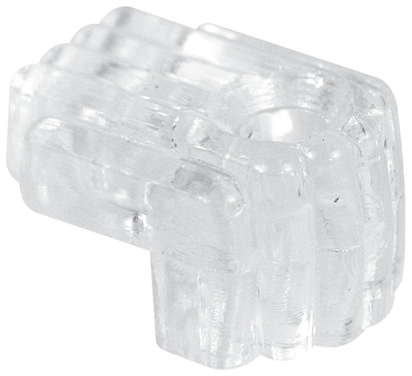 Prime-Line U 9003 1/4 in, Clear Acrylic Screw and Anchor (6-Pack) Mirror Clip