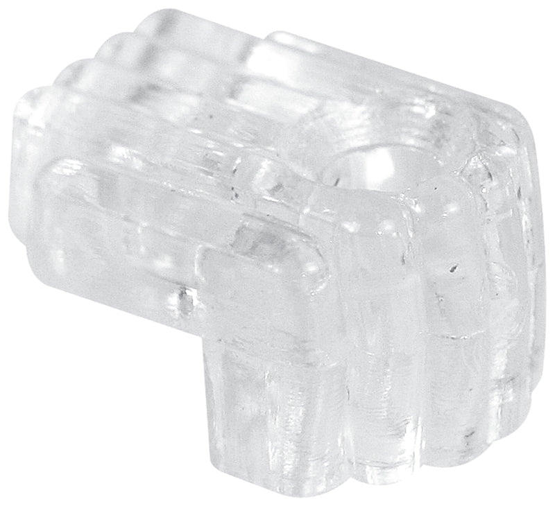 Prime-Line U 9003 1/4 in, Clear Acrylic Screw and Anchor (6-Pack) Mirror Clip