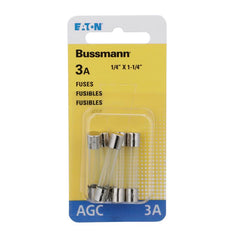 Bussmann BP/AGC-3-RP Automotive Fuse, Clear