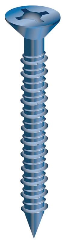 SCREW CNCRT BLU FH1/4X1-3/4IN