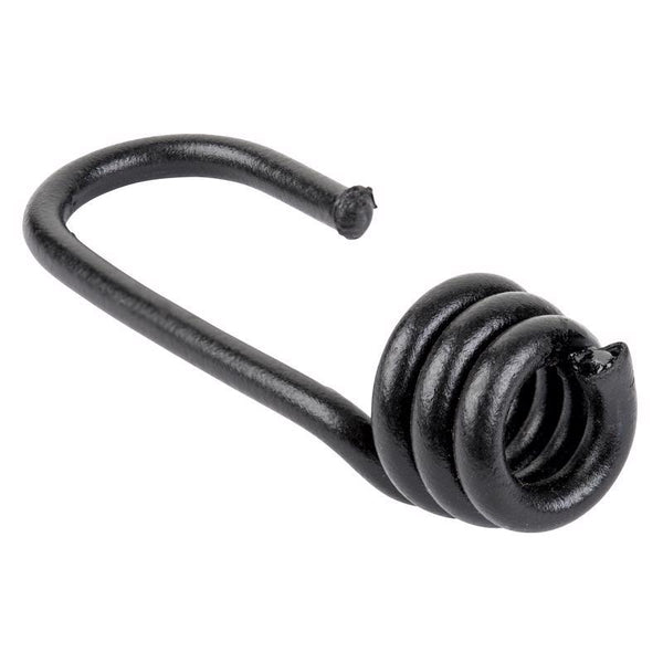 KEEPER 06457 Vinyl Coated Steel Bungee Hooks for Cord Size 5/16"-3/8", 4 Pack