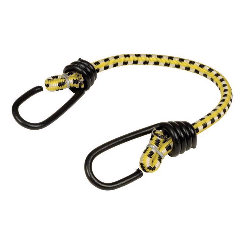 KEEPER A06014z Bungee Cord, Yellow, 13" (Pack of 10)