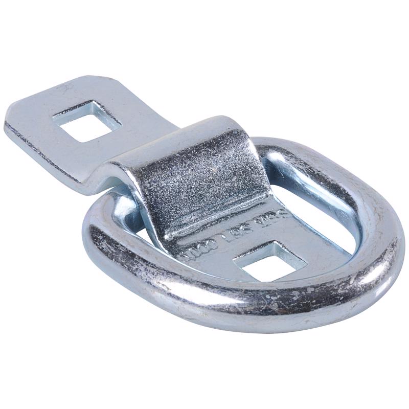 KEEPER 89314 D-Ring with Bracket, 1-1/2", 1666 Lbs Working Load Limit