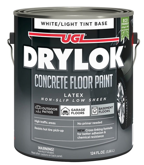 Drylok 43113 Concrete Floor Paint, Non-Slip White/Tint, Gallon - Quantity 1