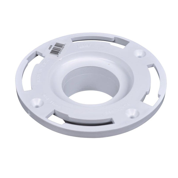 Oatey 3 in. PVC Closet Flange with Plastic Ring without Test Cap 43509