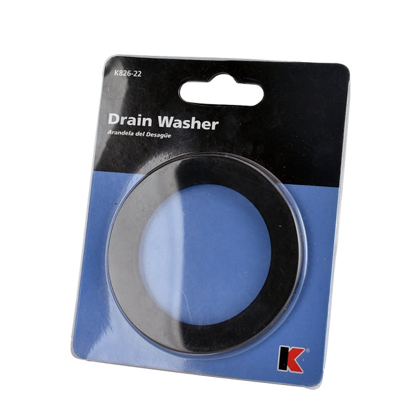 Keeney K826-22 Black Rubber Waste Shoe Washer, 1 Count (Pack of 1)
