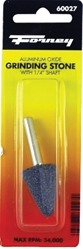 Forney 60027 Mounted Grinding Point with 1/4-Inch Shank, 1-1/8-Inch-by-3/4-Inch