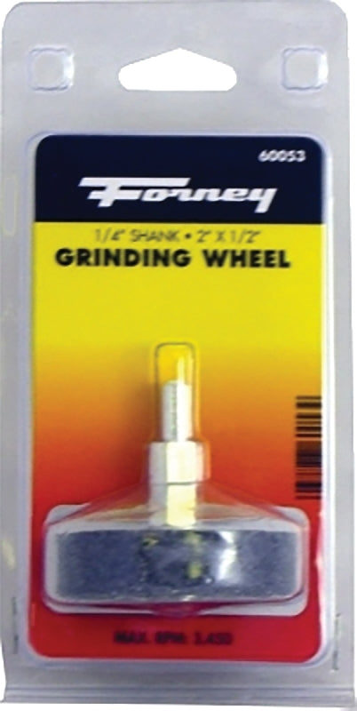 Forney 60053 Mounted Grinding Stone with 1/4-Inch Shank, 2-Inch-by-1/2-Inch