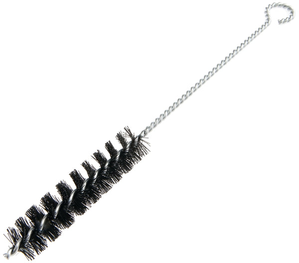 Forney 70469 Nylon Tube Brush with Wire Loop Handle, 8-1/2-Inch-by-3/4-Inch