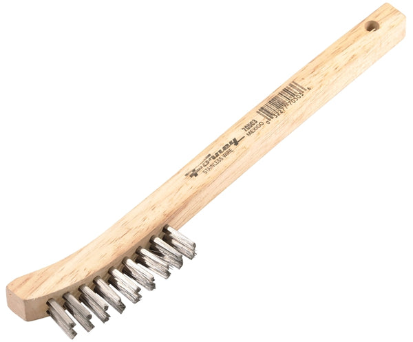 Forney 70503 Wire Scratch Brush, Stainless Steel