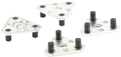 Forney 86104 metal four-triangle replacement flint set, 12 flints total