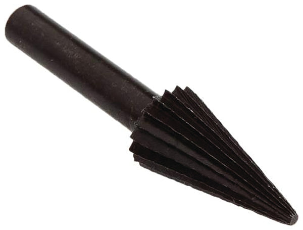 Forney 60074 Mounted File, Conical Shaped with 1/4-Inch Shank, 1-Inch-by-1/2-Inch