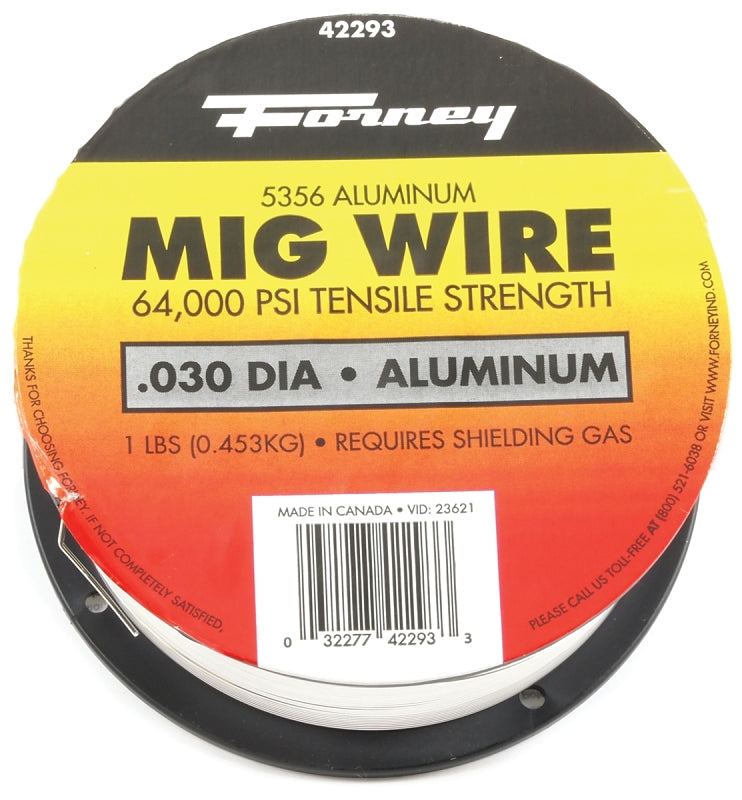 Forney 42293 Mig Wire, Aluminum Alloy ER5356.030-Diameter, 1-Pound Spool