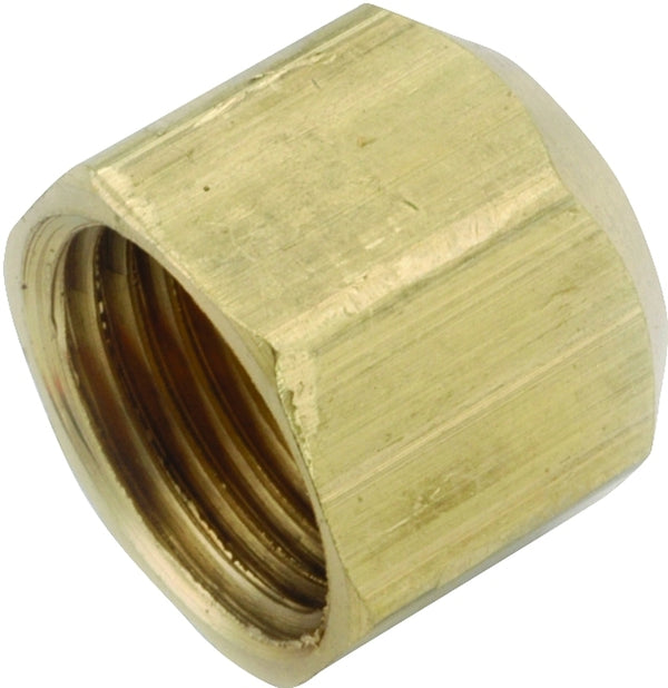 Anderson Metals 54840-06 Space Heater Tube Cap, 3/8 in, Flare