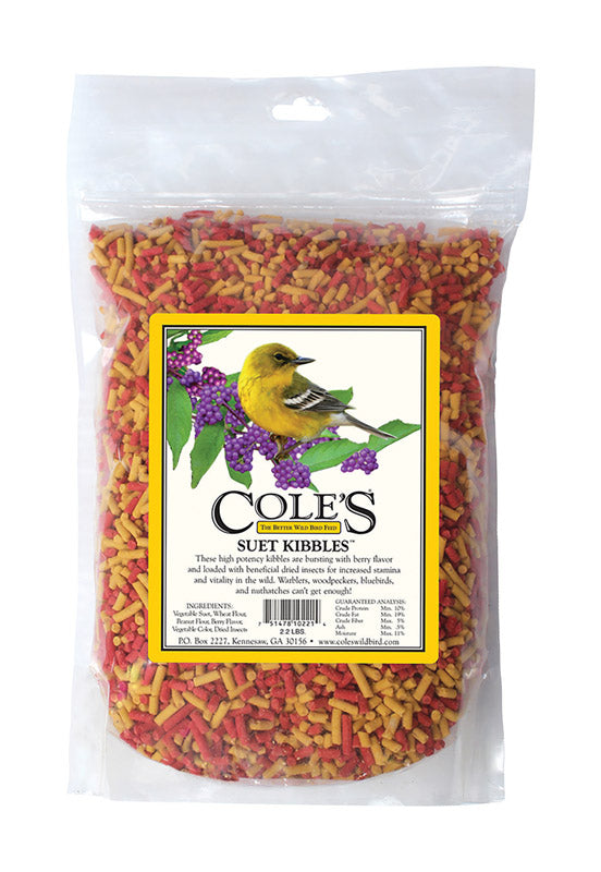 Cole's SKLG Suet Kibbles Wild Bird Food for Assorted Species, 2.2 lb
