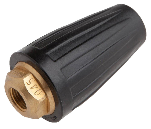 Forney 75160 Pressure Washer Accessories, Nozzle, Rotating Turbo, 4.5mm with 1/4-Inch FNPT Inlet, 3,600 PSI