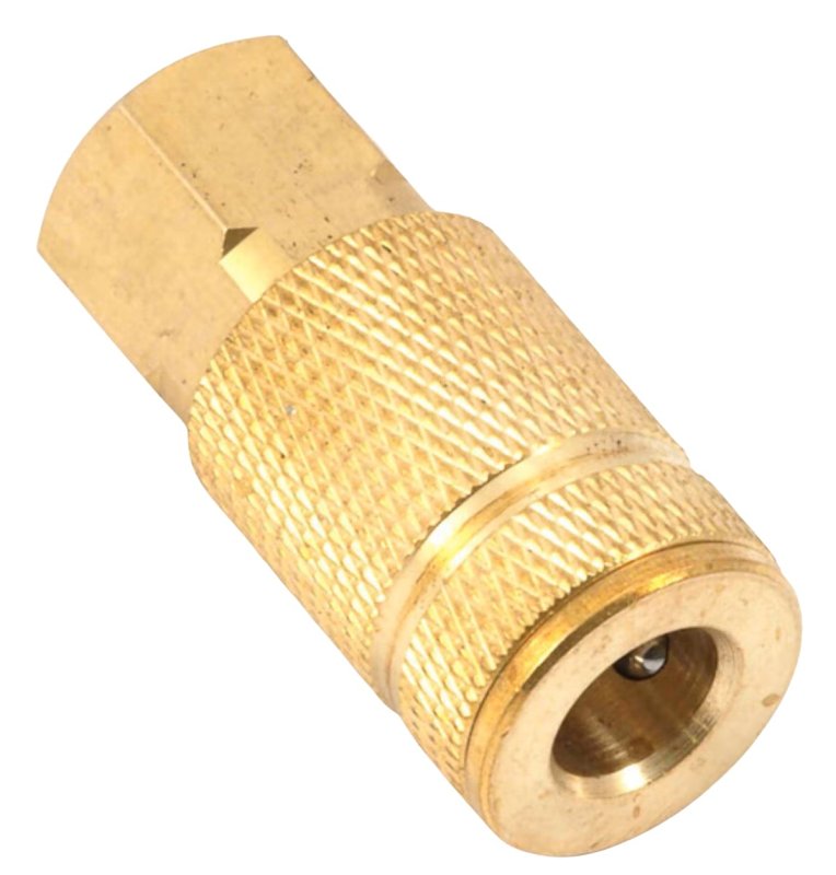 Forney 75318 Air Fitting Coupler, Aro Style, 1/4-Inch-by-1/4-Inch Female NPT