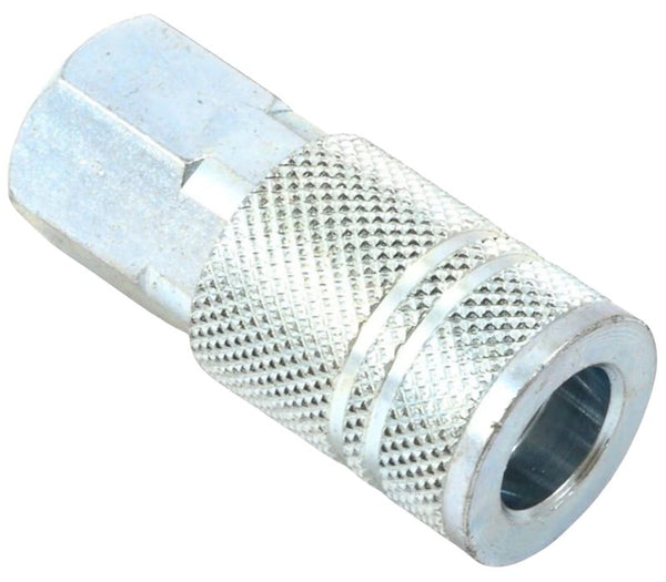 Forney 75321 Air Fitting Coupler, Industrial Milton Style, 3/8-Inch-by-3/8-Inch Female NPT