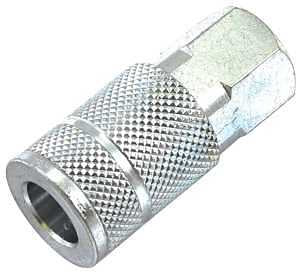 Forney 75485 Air Fitting Coupler, Tru Flate Style, 3/8-Inch-by-1/4-Inch Female NPT