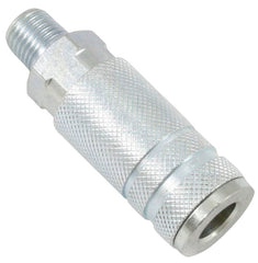 Forney 75525 Air Fitting Coupler, Lincoln Style, 1/4-Inch-by-1/4-Inch Male NPT