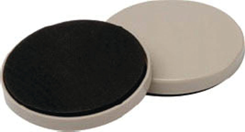 Shepherd Hardware 3955 3-1/2-Inch Reusable, Round, Slide Glide Furniture Sliders, 4-Pack