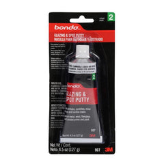 Bondo 907SRP Glazing and Spot Putty, Red