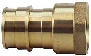 The Mosack Group Inc Apollo PEX-A 3/4 in. Barb T X 1/2 in. D FNPT Brass Adapter - Total Qty: 25
