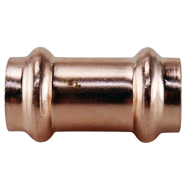 Copper Press by TMG 1/2 in. Copper Press x Press Pressure Repair Coupling with No Stop XPRC12NS