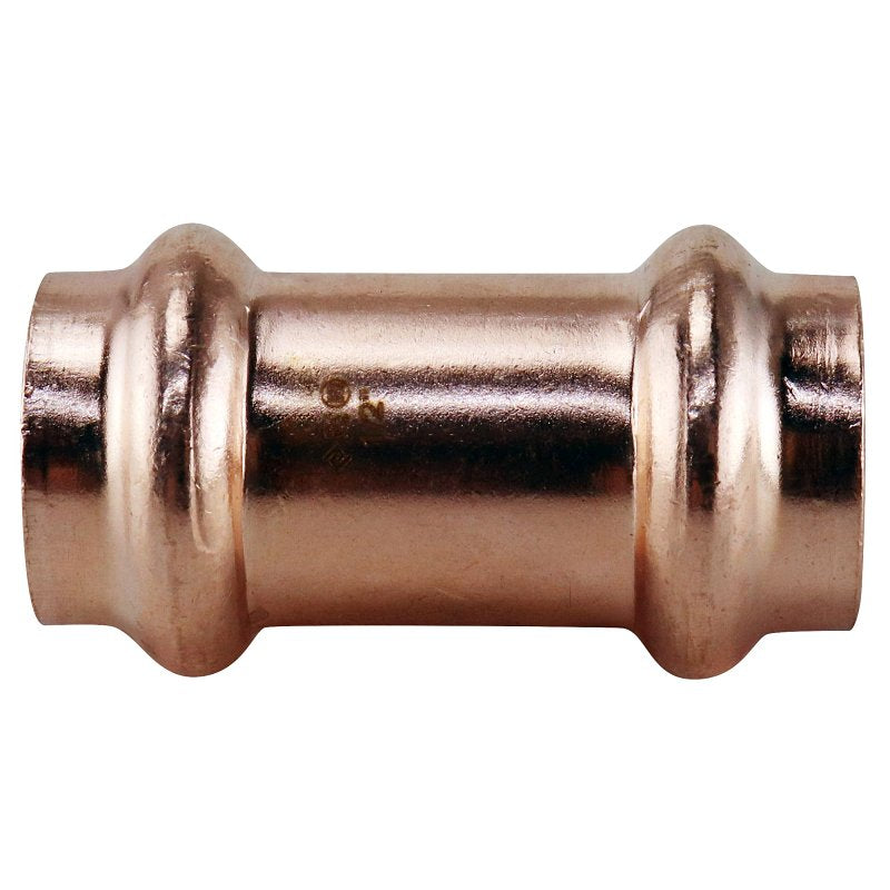Copper Press by TMG 1/2 in. Copper Press x Press Pressure Repair Coupling with No Stop XPRC12NS