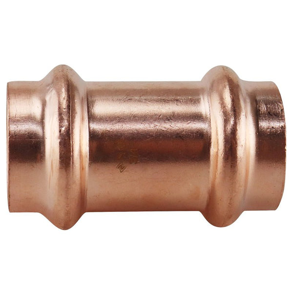 3/4 in. Copper Press x Press Pressure Repair Coupling with No Stop XPRC34NS