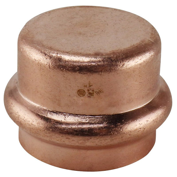 1 in. Copper Press Pressure Tube Cap XPRCAP1