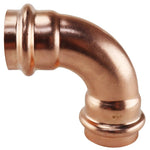 Copper Press by TMG 1 in. Copper 90-Degree Press x Press Pressure Elbow XPRE1