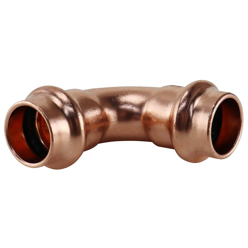 1/2 in. Copper 90-Degree Press x Press Pressure Elbow XPRE12
