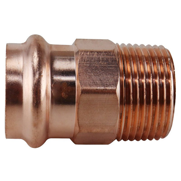 1 in. Copper Press x MPT Pressure Male Adapter XPRMA1