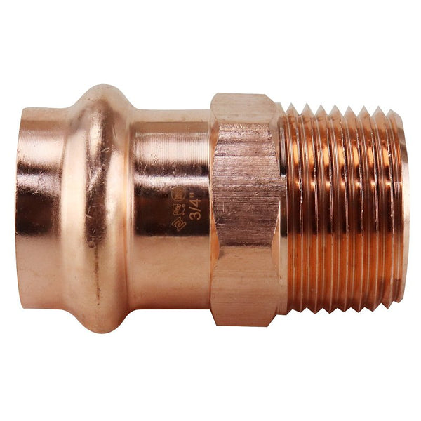 3/4 in. Copper Press x MPT Pressure Male Adapter XPRMA34