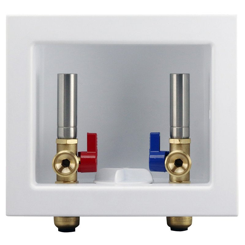 Tectite Fsbboxwmwhoutlet Boxfsbboxwmwh Valves Constructed of Lead Free Dezincification Resistant (Dzr) Brass for superior Reliability & strength, White