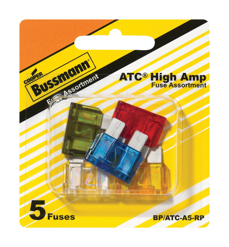 Bussman BP/ATC-A5-RP Fuse Assortment 5 Count