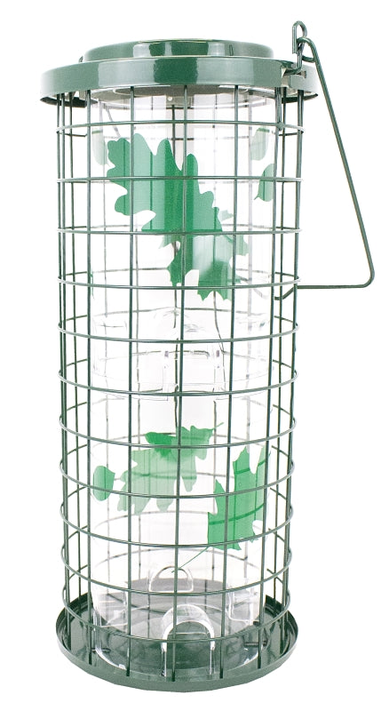 Perky-Pet 114G Squirrel Stumper Wild Bird Feeder, Green