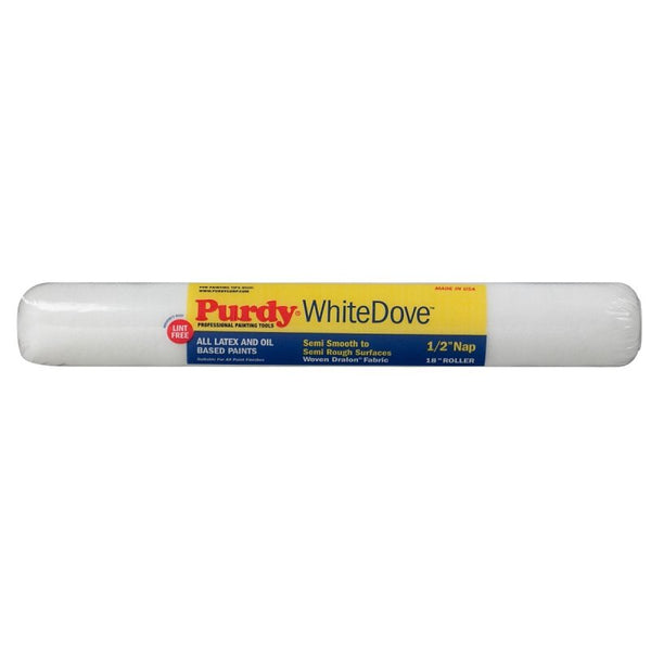 Purdy 144670183 White Dove High Density Woven 1/2" Nap Cover, One Size, Multi