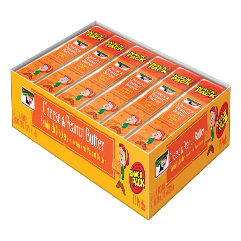 Keebler Cheese and Peanut Butter Crackers 1.8 oz. Pouch
