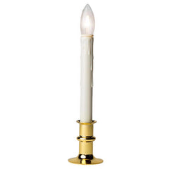 Celestial Lights Monticello P-1524-BI LED Taper Candle Brass